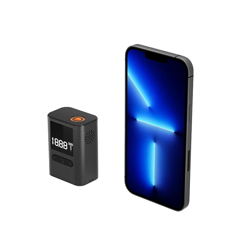 

Digital display mini bicycle air pump wireless portable bicycle tire pump speed