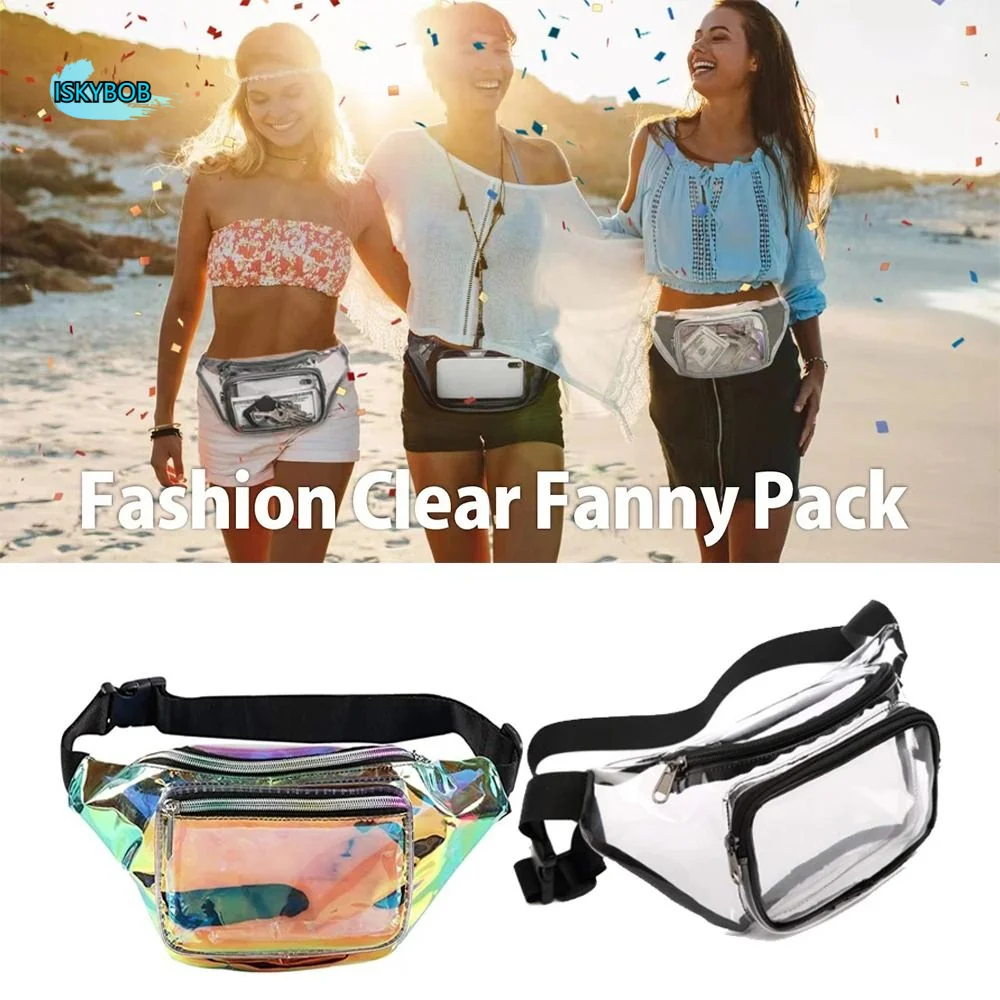 

Coin Purse Bumbag Sport Fanny Pack Cycling Bag Fishing Waist Packs PVC Woman Waist Packs Shoulder Backpack Men's Bag Fanny Pack