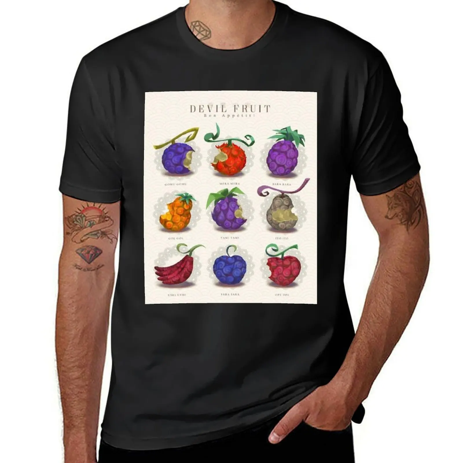 

The fruits of the devil: Good appetite: D T-Shirt graphic shirts custom t-shirts boys animal print t shirts for men
