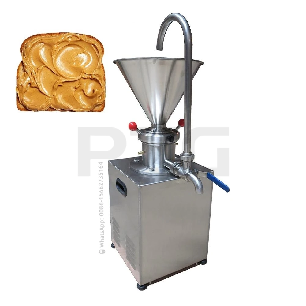 Kommerzielle Marmelade Sauce Mühle Maschine Automatische Erdnuss Sesam Kakao Bohnen Butter Mahlmaschine Lebensmittel Kolloid Mühle