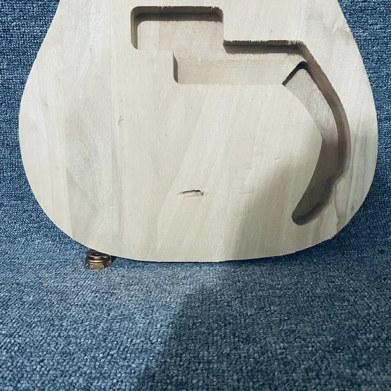 FB468 Precision Bass Semi Finishing Electric Bass Body in Solid Basswood for 4 or 5 String Bass Guitar DIY