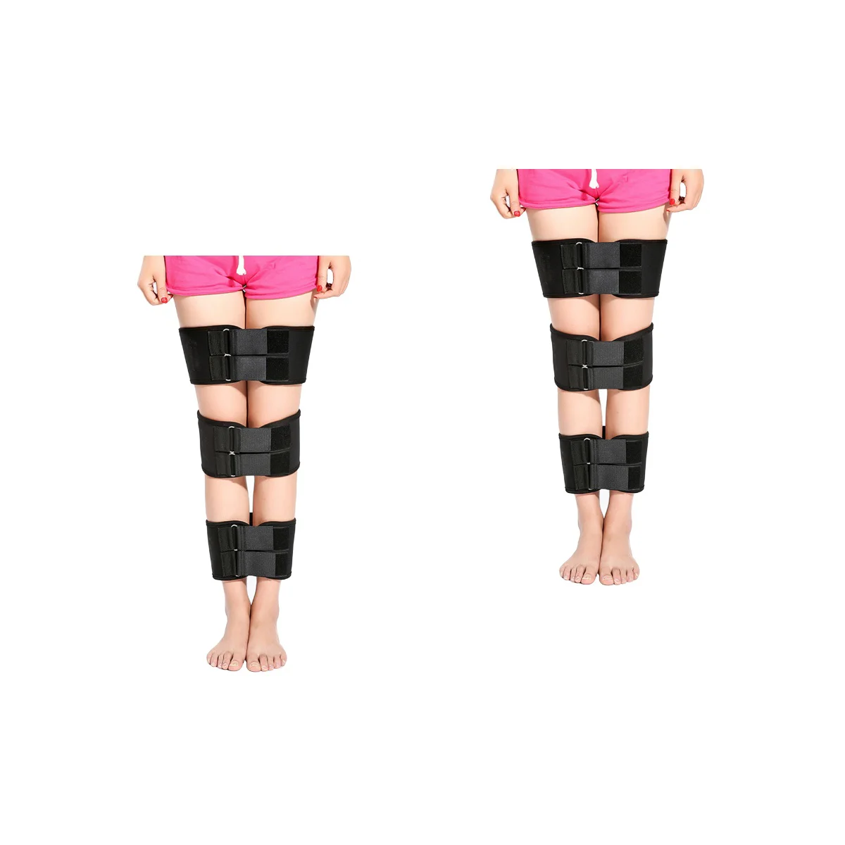 

Set of 2 Posture Correction Band Leg Corrector Bow-legged Bandage X-type Belt Legs