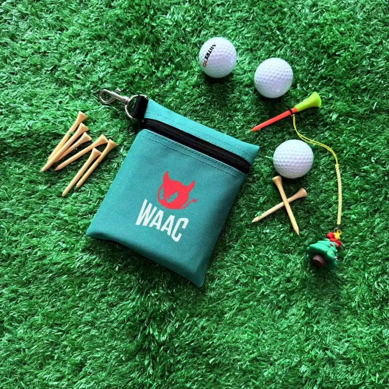 

Urban Lightweight Waist Pack, Golf Pouch with Secure Clip, Minimalist Hands-Free Carrier