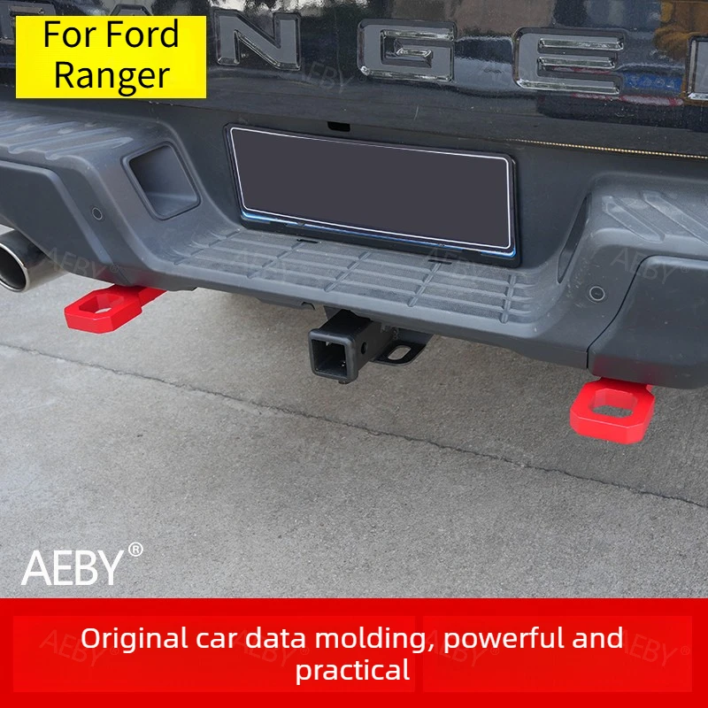 For Ford Ranger 2022-2026 trailer hitch receiver tow bar,Anti-collision bumper,Double ring trailer bar,Car external accessories