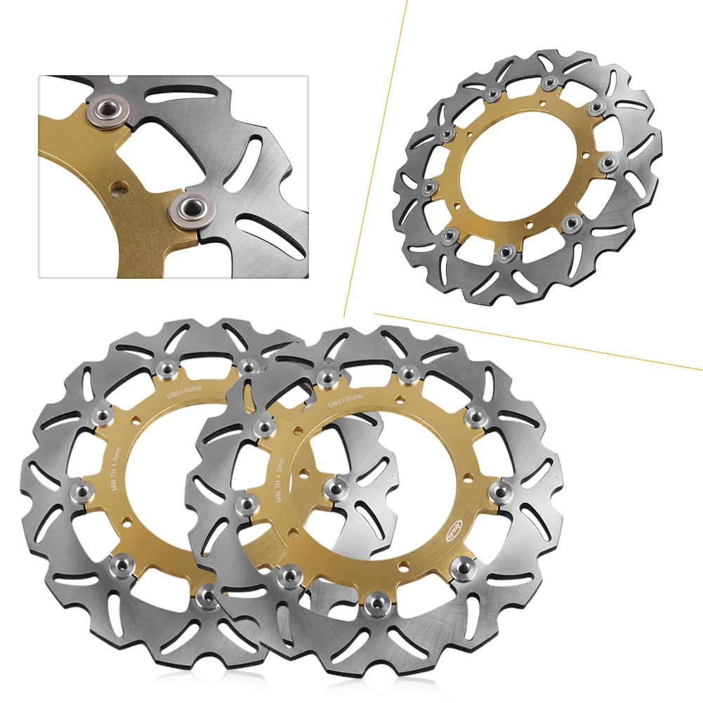 Motorbike Front Brake Disc Rotors for Brake Disc for Yamaha XJ6 DIVERSION /FZ6 Fazer 600 /FZ6 600 S2 /YZF R6 /MT-09 850 Tracer