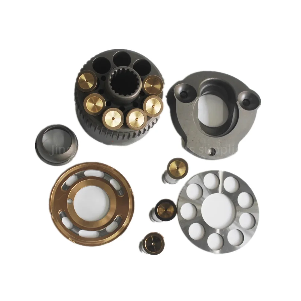 For GM38VB Kobelco SK200-8 Kato HD1023 Traveling Motor Pump Bladder Plunger Nine-hole Oil Distribution Plate Ball Joint Excavato