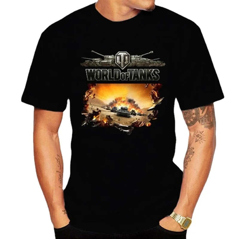 T-shirt with Russian T-shirt Russian Putin military worship tank world army pattern printed short sleeve men's top