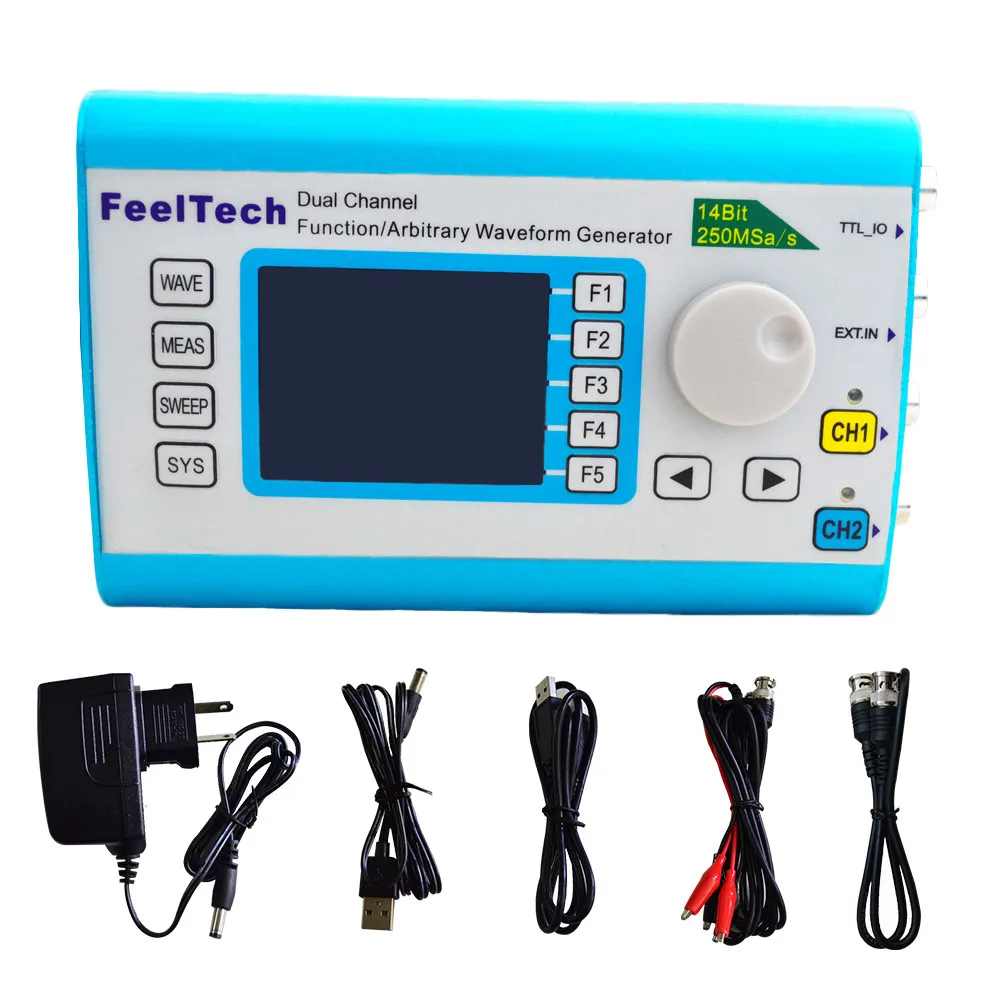 Feeltech FY2300 12M   Digital DDS Dual-Channel Function Frequency Meter Multifunctional Higher Stability Signal Generator