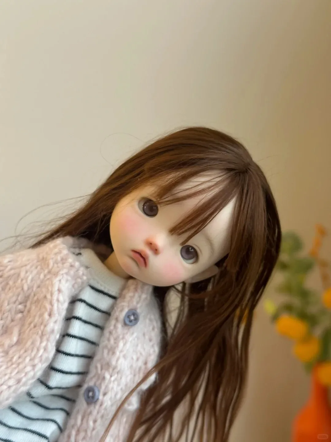 xiaocao Nude Dolls 1/6 Bjd Doll Sweet Young Girl Melancholy Style Sad Girl High Quality Ball Jointed Dolls Free shipping