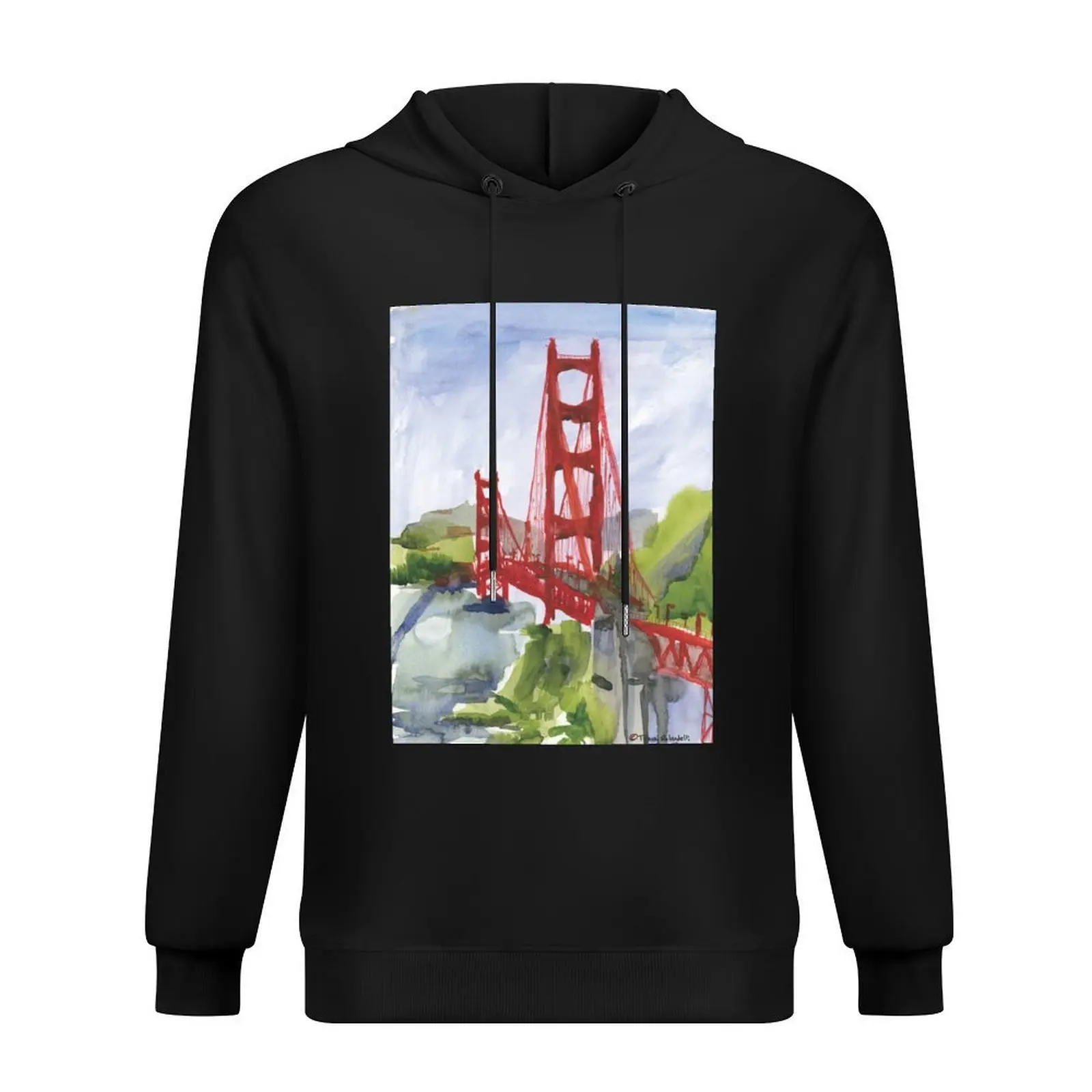 

Golden Gate Bridge Hoodie blouse hooded shirt aesthetic clothing mens clothing men's hoodie sweatshirt