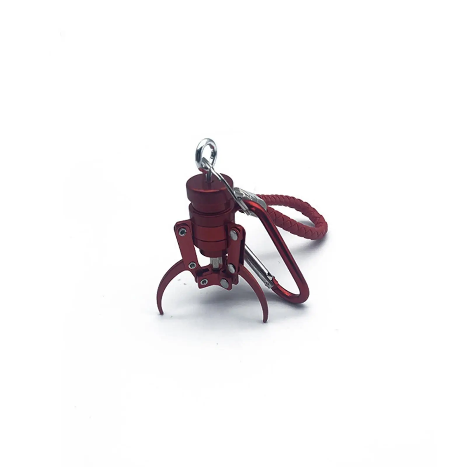 Small Claw Machine Keychain for Bag Cute Metal Crane Toy Pendant DIY Craft Key Chain Car Hanging Gift