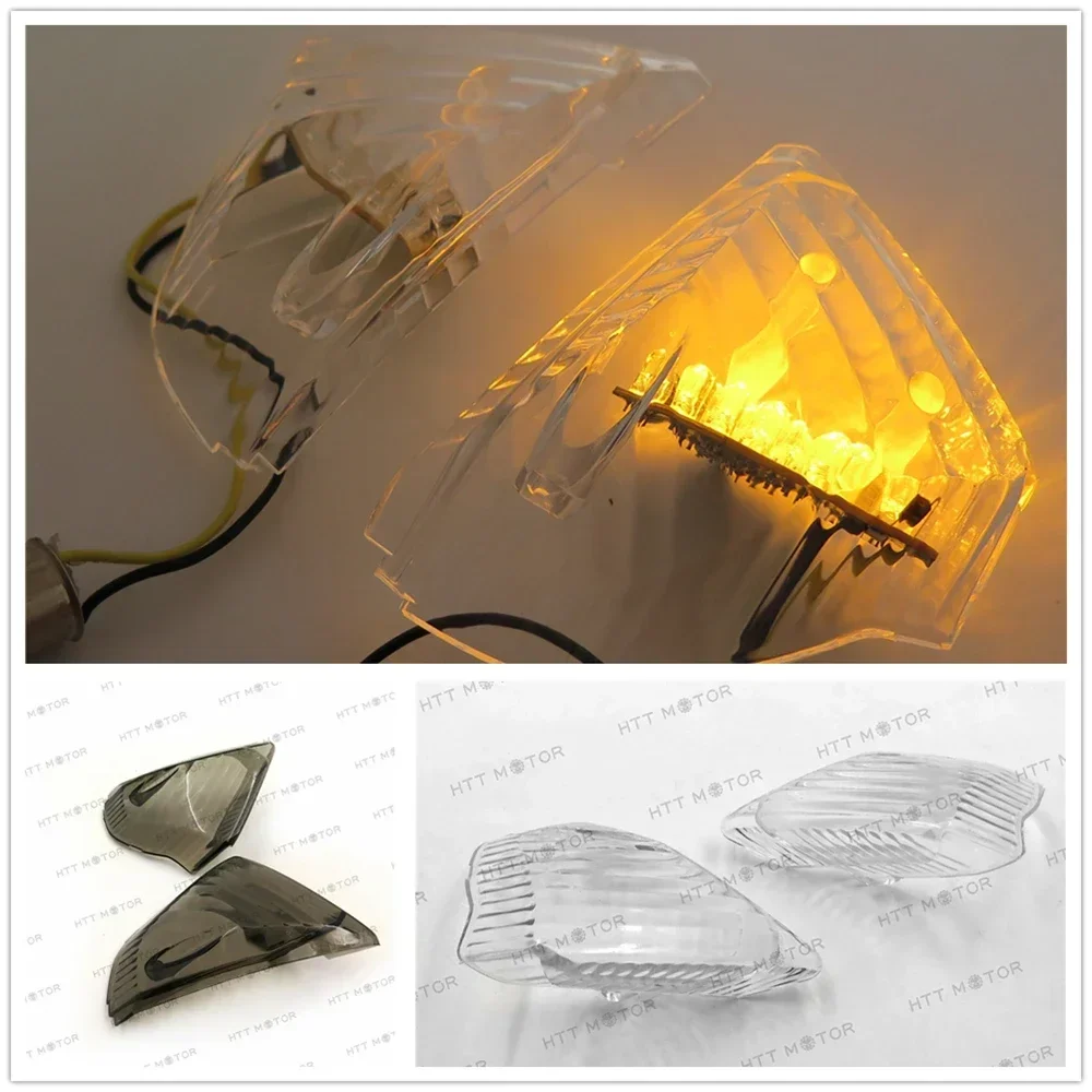 

Motorcycle Rear Turn Signal Lens Covers LED For Suzuki 2006-2007 GSXR600/750,2005-2006 GSXR1000