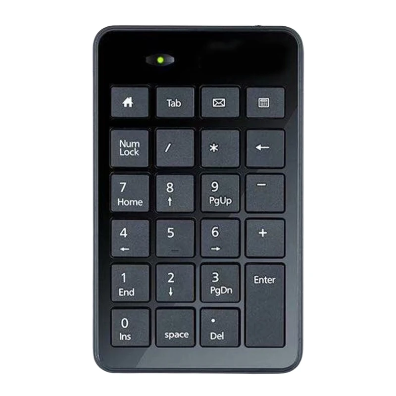 

L74B Corded Number Pad Numeric Keypad 23 Keys USB Numpad Portable Financial Accounting