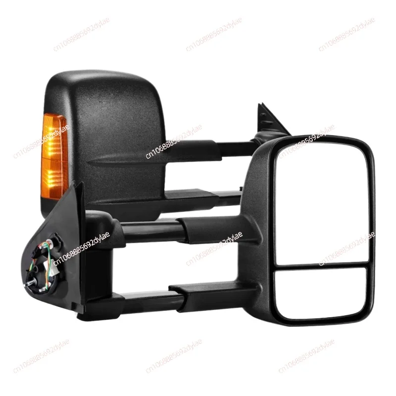 Black Pair Extendable Towing Mirrors