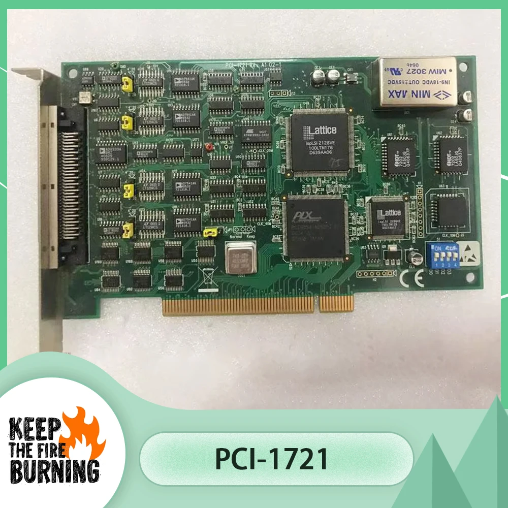 PCI-1721 Rev A1 2-Bit 4-Channel High-Speed Analog Output Data Capture Card