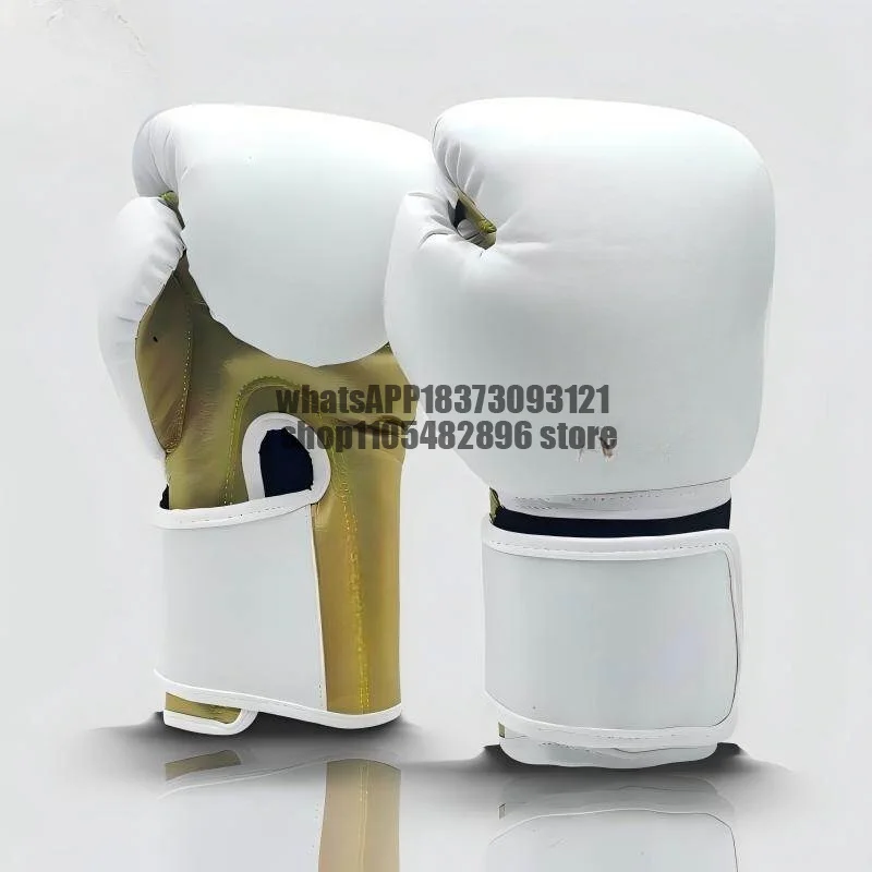 Microfiber Boxing Gloves Adult Tiger Pattern Professional Training Fitness Fighting Gloves