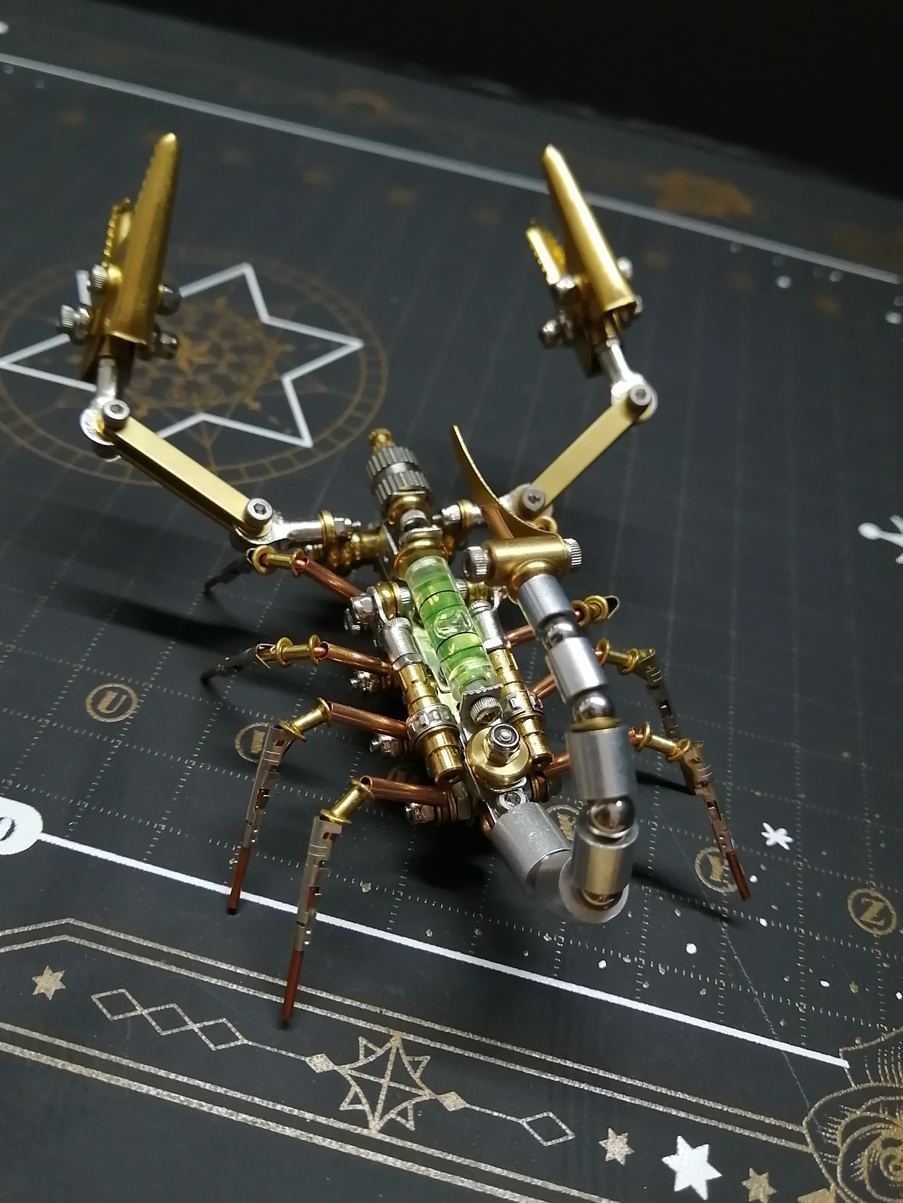 

Mechanical Technology Scorpion Metal Assembly Model 3D Stereoscopic Creative Handmade DIY Toy Gift