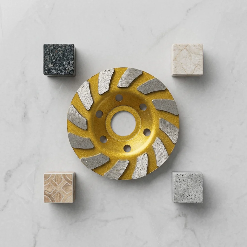 Diamond Grinding Disc Abrasive Cup Wheel Wear Resistant Diamond Sanding Wheel Durable Angle Grinder Disc For Concrete