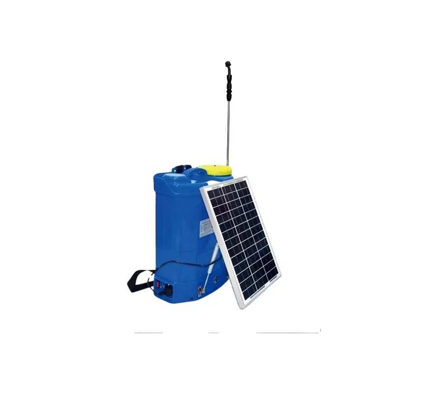 

2024 Hot electric agricultural knapsack solar spraying machine pesticide spraying high pressure lithium battery watering can