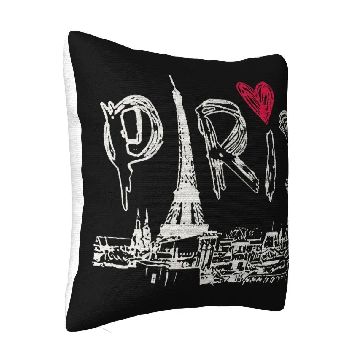 Paris France Vacation Holiday Eiffel Tower Gift Cool T New Graphic Men Black Cot Customized Designs Humor Pillow Case