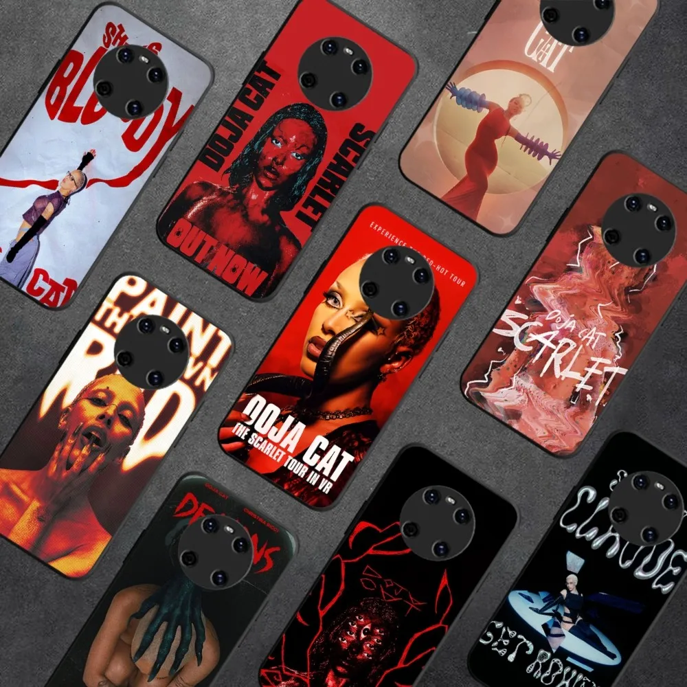 Singer D-Doja C-Cat Scarlet Phone Case For Huawei Y9 6 7 5 Prime Enjoy 7s 7 8 Plus 7a 9e 9plus 8E Lite Psmart Shell