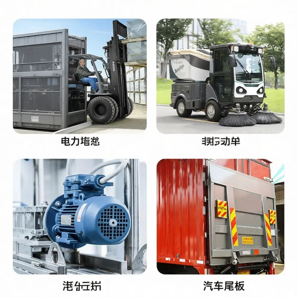 Industrial DC Contactor Relay Solenoid For Electric Forklift Automotive Tail Lift Motor Circuit Control Power Device