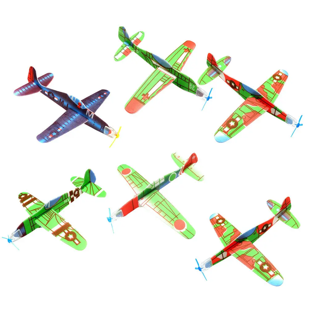 

Набор из 20 самолетов-планеров для ручного запуска, премиум-материал, легкая сборка, для детей, для игр на улице, самолет-планер с функцией возврата, летательный аппарат