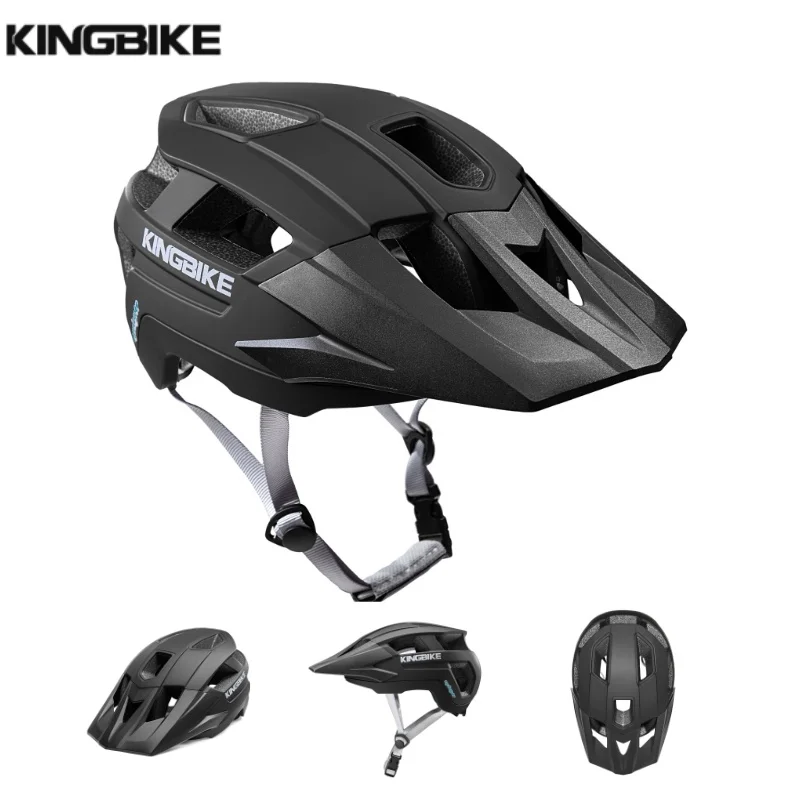 

KINGBIKE Adult Bicycle Helmet Man Women Lightweight Mountain Bike Helmet Integrally-molded Mountain Road Cycling Helmet