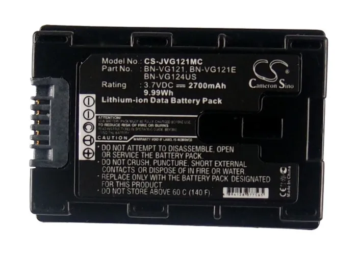 Camera 2700mAh Battery For GZ-HM335  GZ-HM550  GZ-MG750  GZ-MS215  GZ-MS250  GZ-MS230  GZ-MS110  GZ-HM300BUS  GZ-HM300U