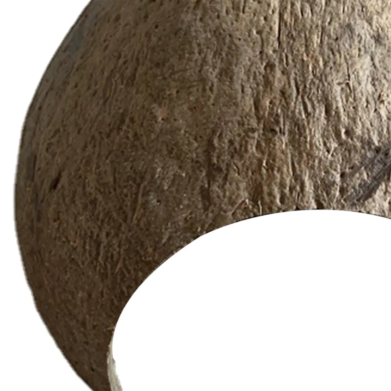 Hermit Crab Coconut Shell Hut Wooden Fish Tank Decor Breeding Shelter Hole Cave for Aquatic Pets Comfortable Nest