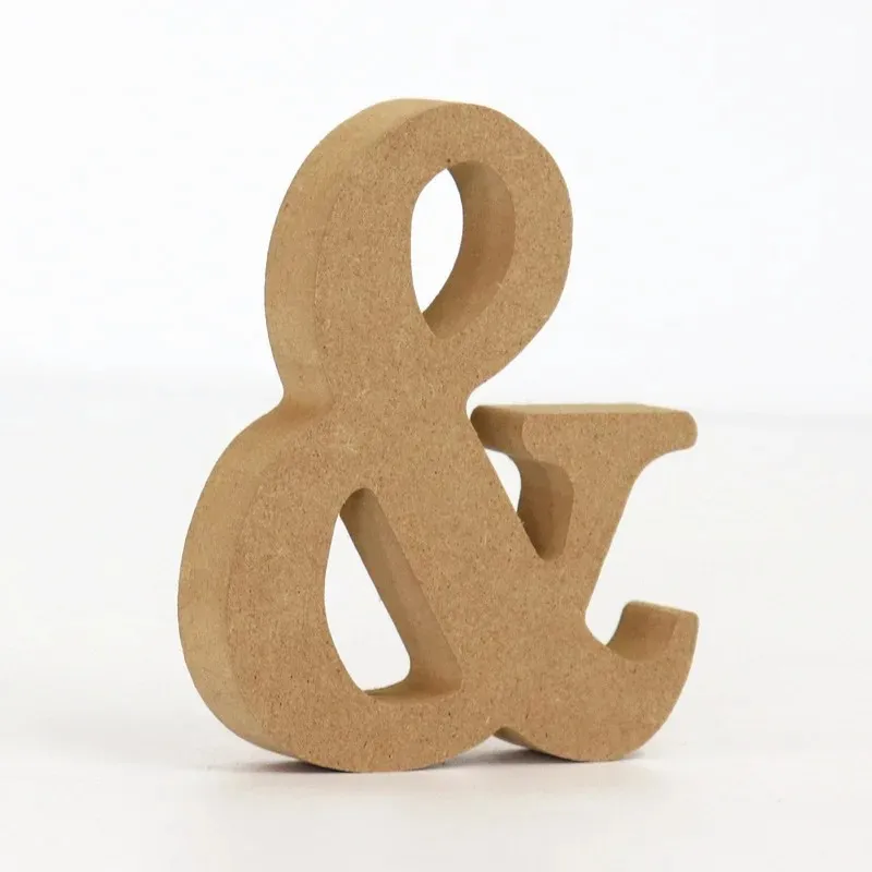collocation diy wooden alphabet letter personalised ornament name design for wedding birthday party home decoration craft gift