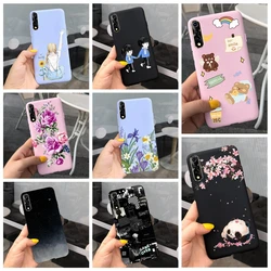 For Vivo S1 Case Global Phone Cover Lovely Cartoon Shockproof Silicone Back Funda For Vivo V17 Neo 1907 Y7S S 1 V17Neo Case Etui
