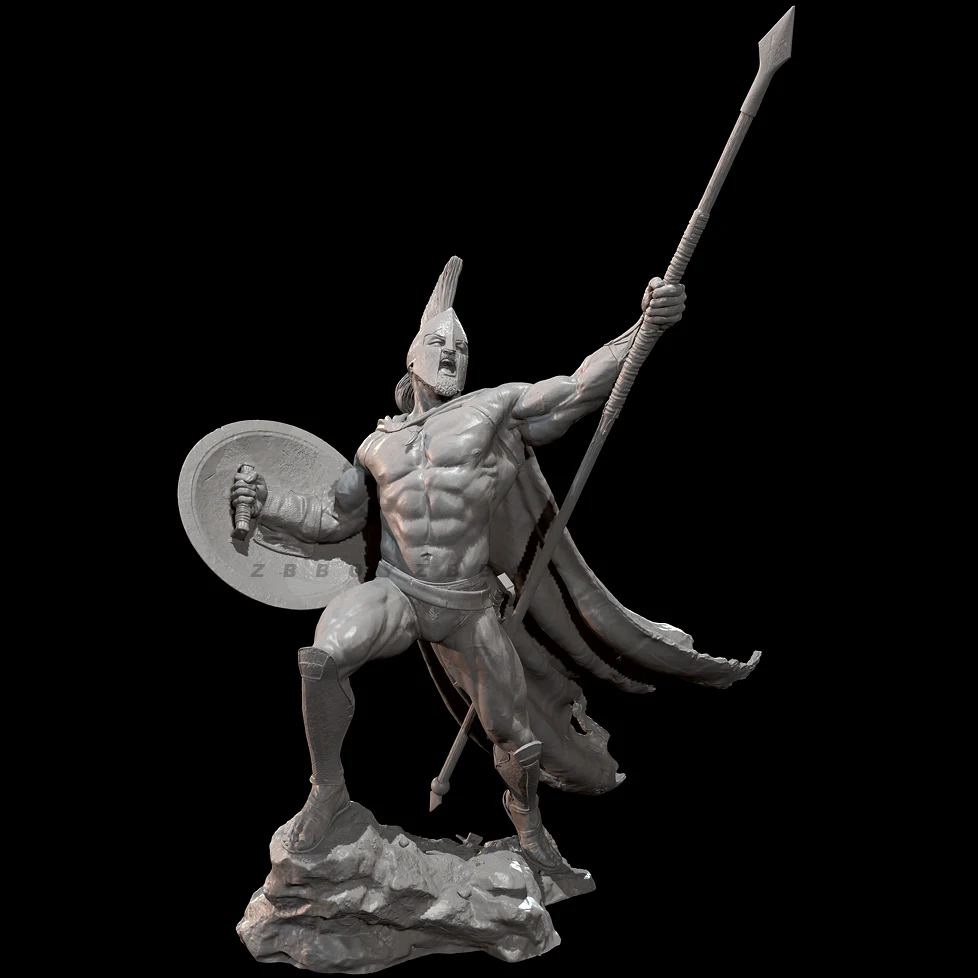 The height of man 38mm 50mm 75mm Resin Soldier model kits figure colorless and self-assembled 3D Printing  TD-7046/3D