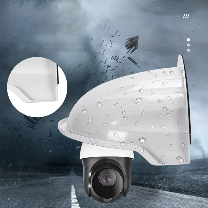 1Pc Protective Covers Shield Wall Waterproof Rainproof Cover Turret Dome Cameras Protection Box Security Camera Protection Case