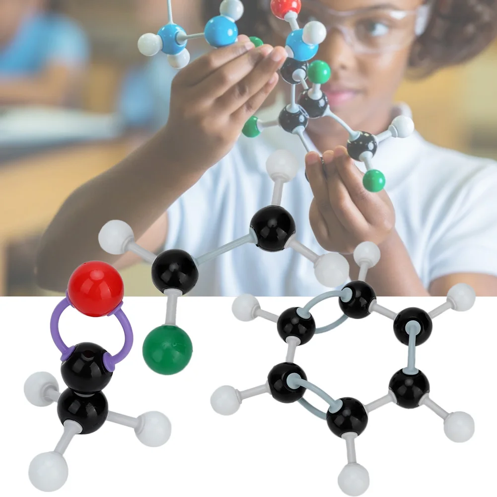 Kit di struttura organica/inorganica modello molecolare adatto per studenti universitari delle scuole superiori insegnanti giocattoli da costruzione