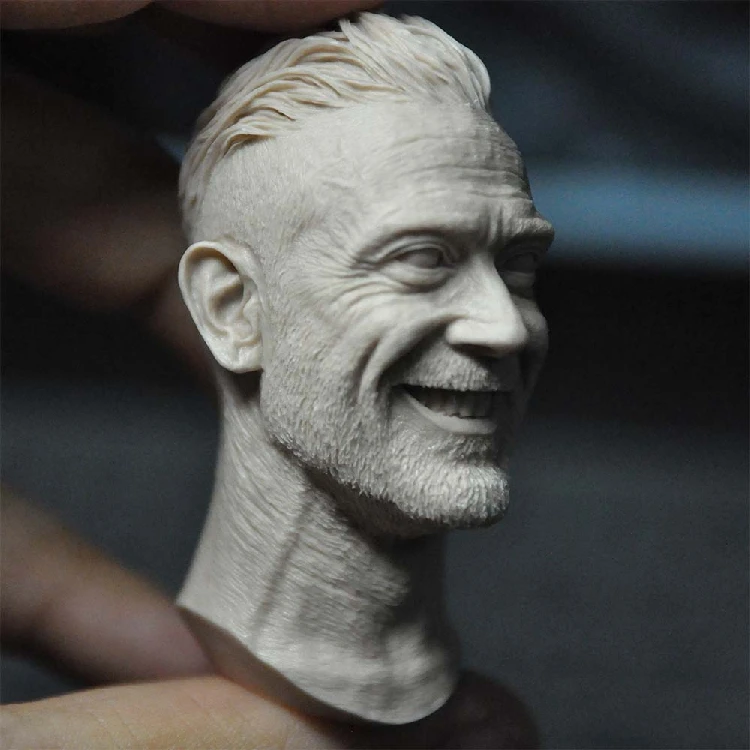 1/6 Die Cast Resin Picture Model Assembly Kit Negan Head Sculpting (55mm) Unpainted Free Shipping