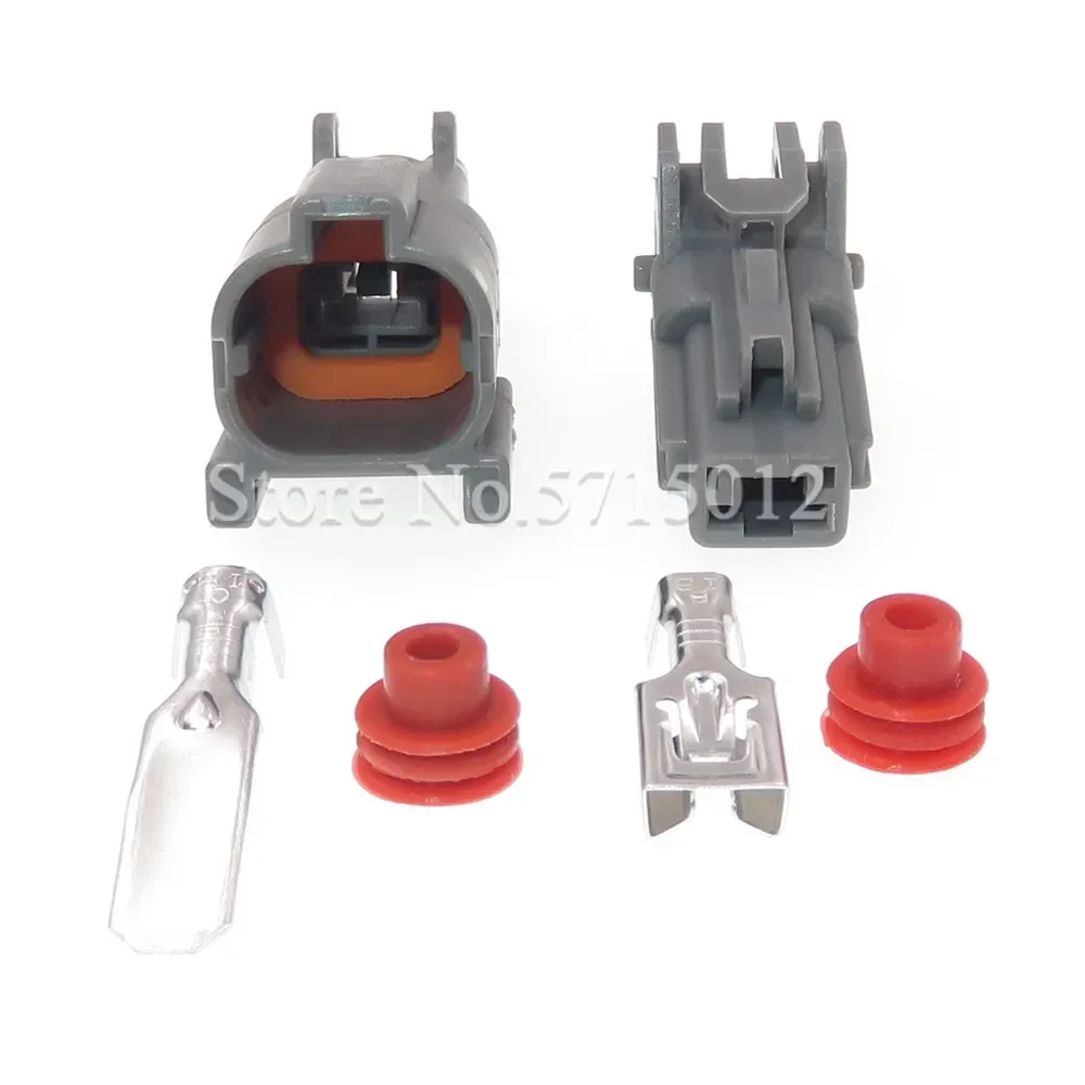 1 Hole 7222-6214-40 7123-6214-40 Auto Headlight Connector Socket For Mitshubishi Canter Light Truck