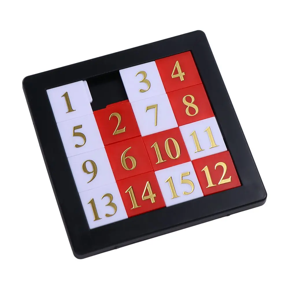 Spiel Blöcke Erwachsene Kind Geschenke Kindergarten Geschenk Moving Schiebe Spielzeug Schiebe Puzzle Frühen Pädagogisches Spielzeug Anzahl Puzzles Spielzeug