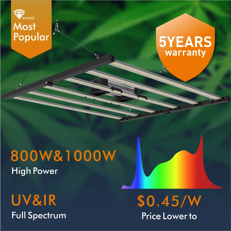 8T Grow Plant Grow Grower Chooses 300w Full Spectrum Light Emitting Diode Grow Light
