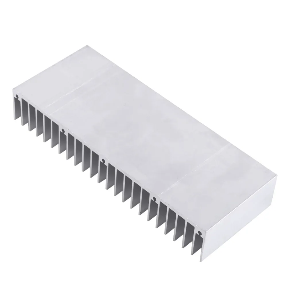 효율적인 냉각 150*60*25mm 히트싱크 24 톱니 실버 알루미늄 히트싱크 컴퓨터 부품