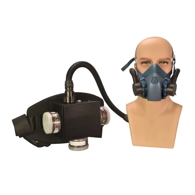 Full Face Powered Air Purifying Hood Positive Pressure Design Prevent Contaminant Infiltration EN12942 EU PPE Standard