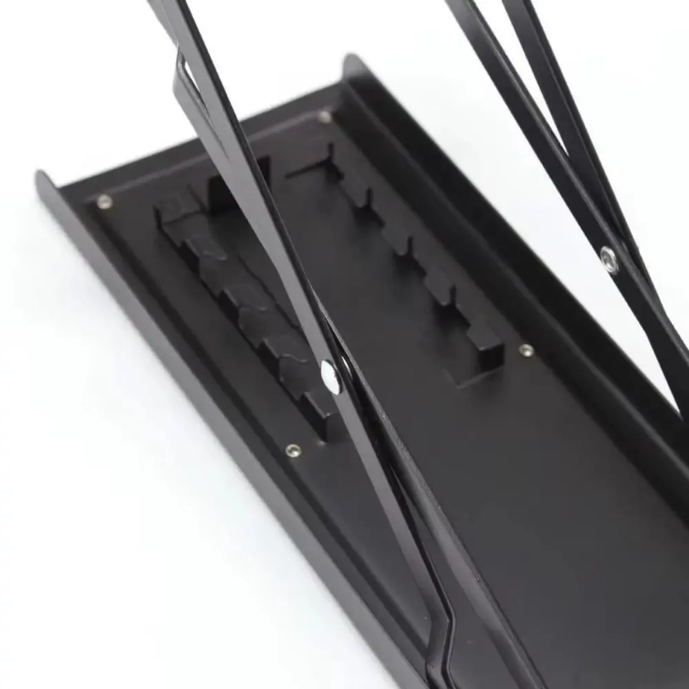 

Adjustable Guitar Footrest Pedal 4-Height Non Slip Guitar Pedal Stool Rubber Pad Folding Classical Guitar Footstool