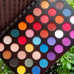 40-Color Daily Makeup Eyeshadow Palette Pearlescent Matte Earthy Shimmer Shine Nude Make Up Palette Waterproof  Cosmetic