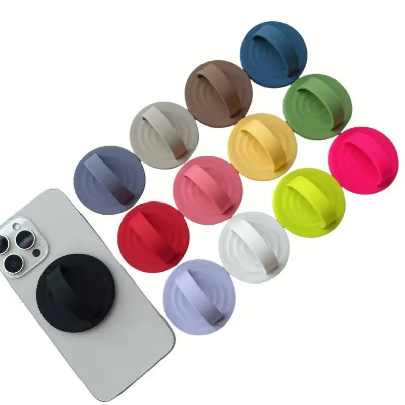 

Цельный водонепроницаемый съемный жидкий силиконовый магнитный держатель для телефона, крепление для чехлов для телефонов Android