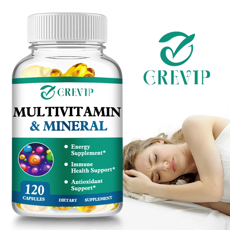 Multivitamin and Mineral Supplements - for Human Nutrition To Enhance Immunity and Improve Anemia