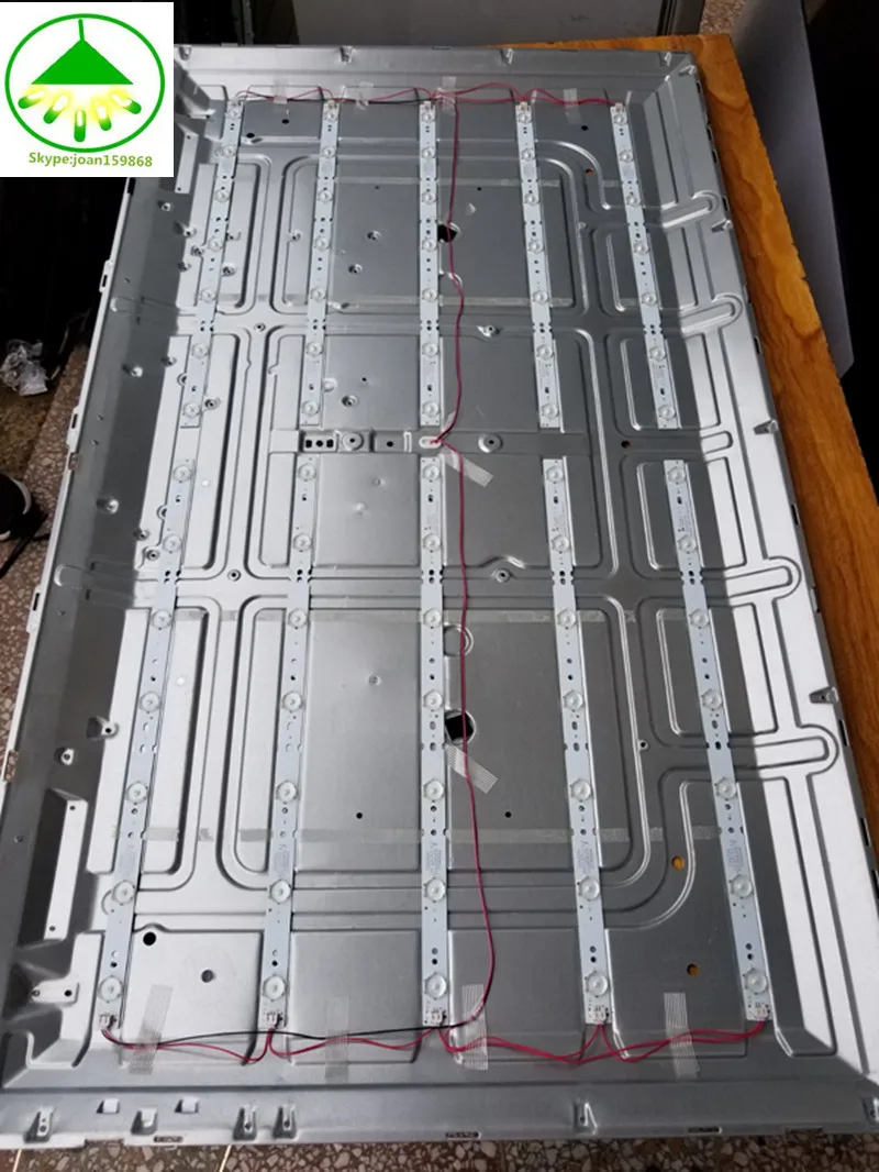 FOR 10piece/lot 100% new good quality FOR changhong 50U2S backlight lamp XJ50D07-ZC14F-03 7lamp 47CM 1pcs=47cm 7leds