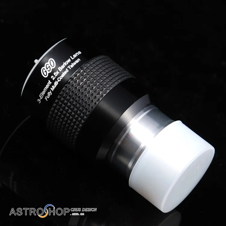 

GSO 1.25 inch 3-piece 2.5X magnifying glass professional astronomical telescope barlow lens accessories