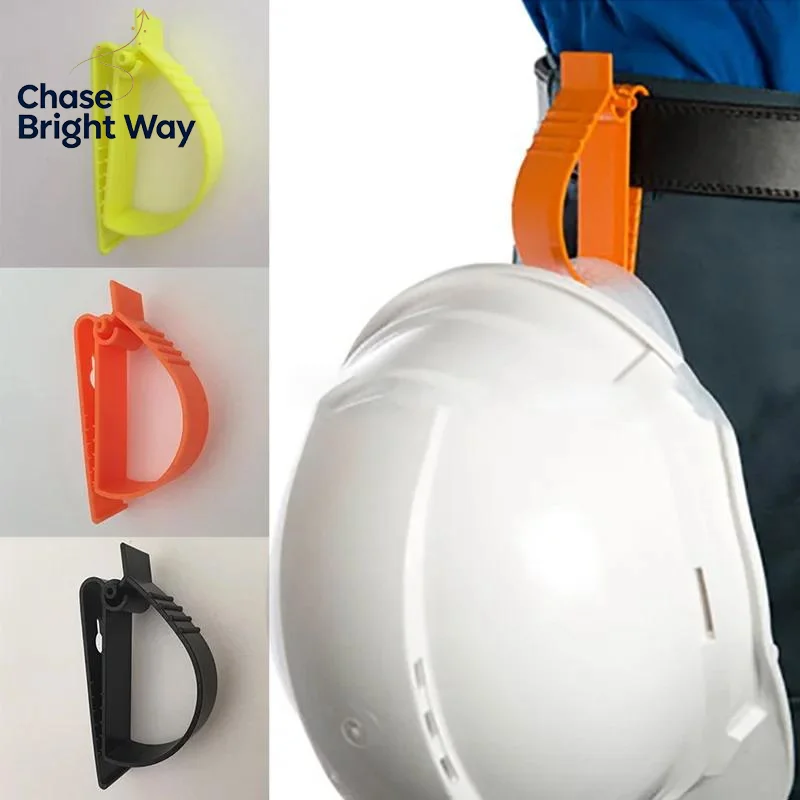 Sturdy Multifunctional Quick Install Clamps Safety Helmet Earmuff Key Chain Clips for Outdoor Activity Daily Use