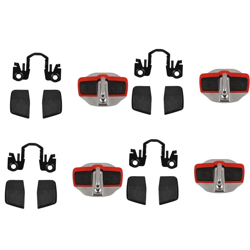 

Latest 4Set Car TRD Door Stabilizer Door Lock Protector Latches Stopper Covers For Toyota All Series Land Cruiser Alphard Replac