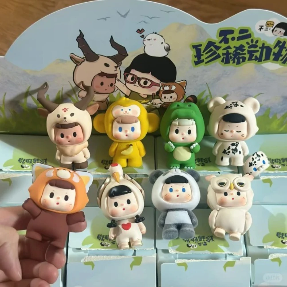 

Not Two Rare Animals Series Mini Blind Box Kawaii Mystery Box Коллекционная статуя Аниме Фигурка Настольный декор Модная игрушка Подарок для девочки